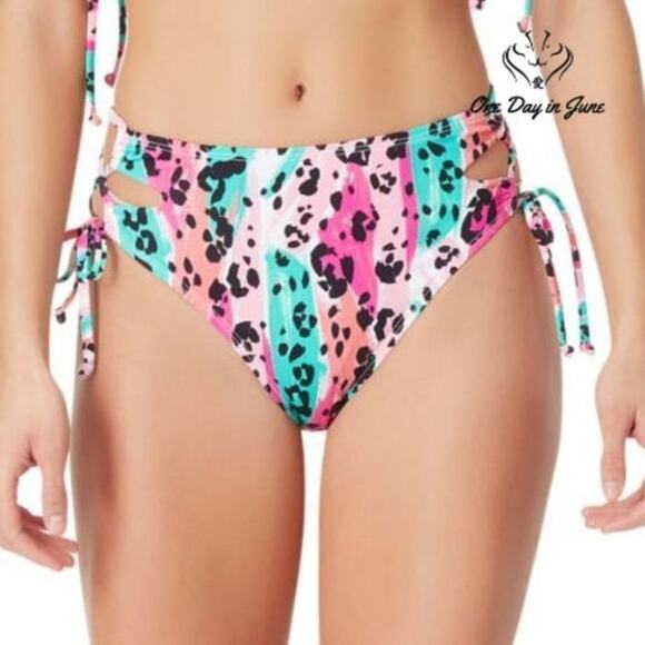 Sugar Beach Animal Hipster Bikini Bottom Size M - Picture 3 of 3